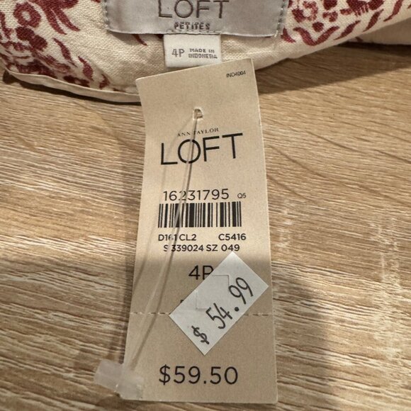 NWT Ann Taylor LOFT Skirt Size 4P - Picture 6 of 6